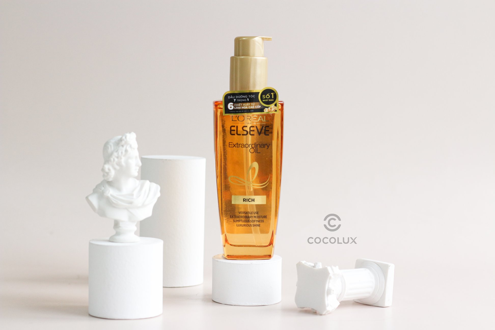 Dầu Dưỡng Tóc Loreal Elseve Extraordinary Oil Serum With 6 Precious Floral  Oil 100ml May Cosmetic