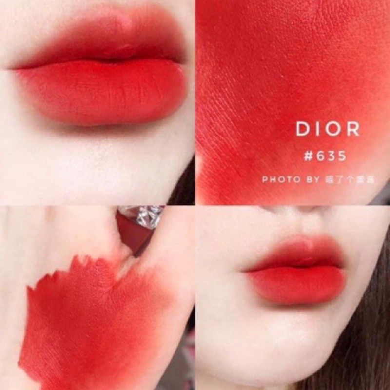Son Dior Ultra Rouge Màu 641 Ultra Spice  Đỏ Đất  Lisa Shop Demo